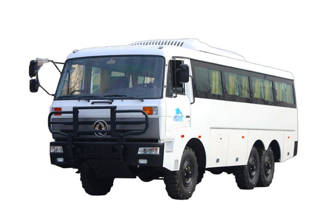 Ônibus de 28 + 2 lugares, modificação de chassi de 190 cavalos de potência_DF2,5 toneladas, 240 pequenas armas de aço, tração nas seis rodas EQ2082 off-road especial_6 * 6 clássico 25Y personalizado 18/20/23/25/28/30/35 microônibus