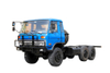 210 cavalos de distância entre eixos estendida EQ2102G chassi de caminhão especial off-road_tração de seis rodas 245 cabeça chata 153 veículo de transporte_6 × 6 DFveículo militar clássico de 190 cavalos de potência veículo de carga plataforma de segunda classe