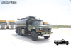 Caminhão petroleiro de nariz pontiagudo EQ2100 com tração nas seis rodas e 190 cavalos de potência_DF caminhão petroleiro com tração nas seis rodas e 10 metros quadrados_6 * 6 caminhão de transporte tanque multifuncional de cabeça longa