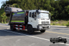 DFCaminhão de lixo de compressão 4 × 2 de cabeça chata_190 cavalos de potência e 14 metros quadrados de caminhão de saneamento_12 toneladas fabricante de caminhão de limpeza de lixo de uma fileira e meia