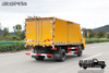 DF4 × 2 caminhão baú pequeno com tração esquerda/direita_160 cavalos de potência pequeno e micro caminhão leve porta lateral traseira container_4,3m personalização de caixa