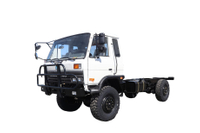 Chassi off-road EQ2070 com tração nas quatro rodas estendida DF_153 modificação de veículo especial_4 × 4 cabeça chata 170/190/210 cavalos de potência off-road de segunda classe