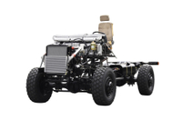210 cavalos de potência EQ2070 manual placa de aço de 8 velocidades chassi Categoria III_4 × 4 DF exportação de veículo especial off-road_ personalização do transportador de tropas com tração nas quatro rodas