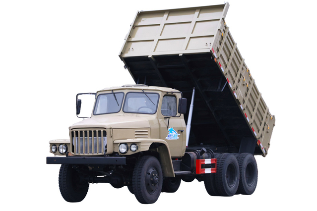 Chassi EQ2082 com pneu duplo traseiro modificado para dumping especial off-road_traseiro de oito rodas DF Canhão de aço pequeno de 2,5 toneladas, tração nas seis rodas, caçamba basculante 240, 170 cavalos de potência_6 * 6 veículo de transporte de engenharia clássico 25Y