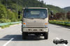 DF Caminhão leve para veículo especial off-road com tração nas seis rodas_2,5 toneladas EQ2082 caminhão de cabeça chata atualizado_66EQ24025Y caminhão pequeno de cabeça chata