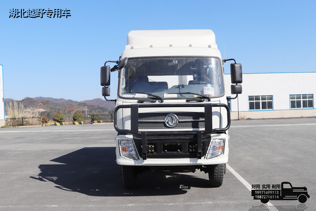 Caminhão refrigerado 4×4DF25m³_Tração nas quatro rodas dianteira 5 toneladas traseira 10 toneladas caminhão de transporte de leite fresco, frutas, vegetais e produtos aquáticos_van especial de 190 cavalos