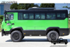 210 cavalos de potência DF Chassi EQ2070 modificado off-road Ônibus_4 × 4 off-road exclusivo para cada vila_Configuração de ônibus grande com tração nas quatro rodas e 25 lugares