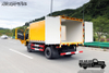 DF4 × 2 caminhão baú pequeno com tração esquerda/direita_160 cavalos de potência pequeno e micro caminhão leve porta lateral traseira container_4,3m personalização de caixa