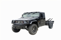 Veículo guerreiro M50DF com tração nas quatro rodas_Chassis de veículo especial off-road de alta mobilidade_Versão civil do veículo guerreiro