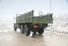 Caminhão 6 × 6 clássico DFEQ2100E6D off-road especial_tração nas seis rodas 245 nariz pontiagudo 140 caminhão de transporte_190 cavalos de potência veículo militar de nariz longoCaminhão