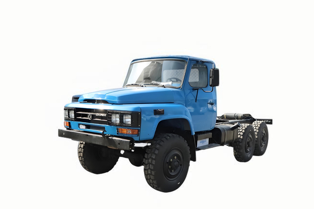 Chassi EQ2082 Canhão de aço pequeno de 2,5 toneladas_DFcaminhão off-road 240 com ponta de 170 cavalos de potência_6 * 6 personalização clássica de chassi de veículo especial 25Y