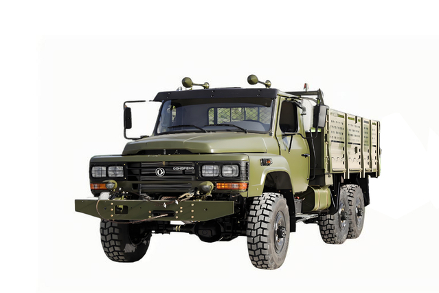 EQ2082DFCaminhão especial off-road clássico_2,5 toneladas de arma de aço pequena com tração nas seis rodas 240 carga 170 cavalos de potência_6 * 625Y personalização de caminhão de transporte de engenharia