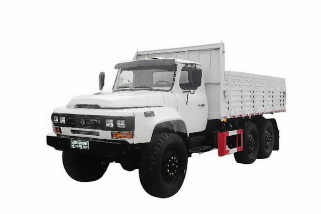 Caminhão especial off-road EQ2100E6D_six-wheel drive 245 tip 140 caminhão de transporte de carga_6×6DFveículo militar clássico de cabeça longa de 190 cavalos de potência