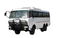 Ônibus de 28 + 2 lugares EQ2082 modificação especial do chassi off-road_DF2,5 toneladas 240 pistola de aço pequena tração nas seis rodas 190 cavalos de potência_6 * 6 clássico 25Y personalizado 18/20/23/25/28/30/35 microônibus
