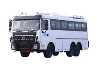 Ônibus de 28 + 2 lugares Chassi EQ2082 190 cavalos de potência modificado_DF2,5 toneladas 240 arma de aço pequena tração nas seis rodas off-road especial_6 * 6 clássico 25Y personalizado 18/20/23/25/28/30/35 microônibus