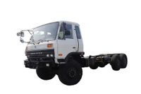 Configuração do chassi do caminhão tanque off-road National IV EQ2102G de 190 cavalos de potência preço_tração nas seis rodas 245 cabeça chata 145 fabricante de veículo de transporte especial_6 × 6 DFveículo militar clássico de 210 cavalos de potência veículo de carga plataforma de segunda classe