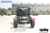 DFChassi de veículo especial off-road EQ2070 com tração nas quatro rodas_Caminhão militar de 3,5 toneladas_Configuração de chassi de transporte de pessoal de eixo duplo 4 × 4