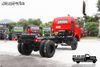Chassi de caminhão pequeno com tração 4 × 2 esquerda / direita e 160 cavalos de potência para exportação_ Fabricante de modificação de chassi de micro caminhão pequeno_DFModificação de chassi de caminhão leve
