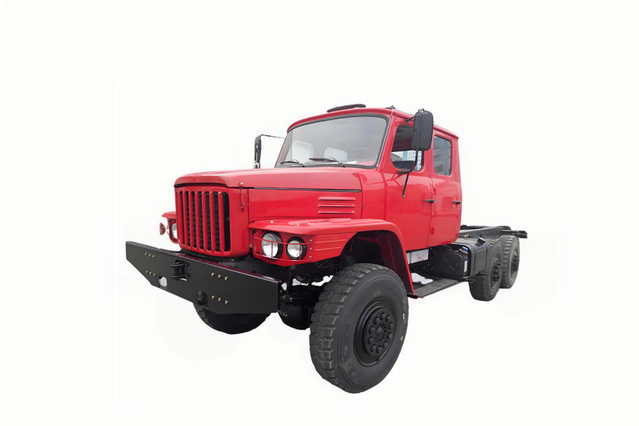 EQ2082 chassi nacional V de duas fileiras de 220 cavalos de potência_Chassis de veículo especial personalizado 6 * 6_DF Chassi modificado de veículo especial com tração nas seis rodas para exportação