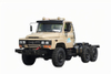 Chassi EQ2082 de canhão de aço pequeno de 2,5 toneladas_Nova cor DF Caminhão off-road 240 configuração de 170 cavalos_6 * 6 chassi de veículo especial clássico 25Y