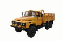 Caminhão especial off-road EQ2082 com ponta de canhão de aço pequeno de 2,5 toneladas_DF Tração nas seis rodas 240 carga 170 cavalos de potência_6 * 6 caminhão de transporte de engenharia clássico 25Y