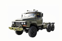 Chassi clássico EQ2082 canhão de aço pequeno 25Y_DFcaminhão off-road 240 170 cavalos de potência tip_6 * 6 veículo especial chassi de 2,5 toneladas