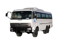 EQ2082 chassi especial off-road modificado ônibus de 28 + 2 passageiros_DF2,5 toneladas 240 canhão de aço pequeno tração nas seis rodas 190 cavalos de potência_6 * 6 clássico 25Y personalizado 18/20/23/25/28/30/35 microônibus