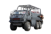 375 cavalos de potência, tração nas seis rodas, 22 + 2 lugares, fabricante de veículos turísticos no deserto_6 × 6 chassi especial off-road, configuração de veículo de transporte turístico modificado_Mining commuter 6 * 6 personalização clássica 18/20/23/25/27/28/30/35 Telefone Bigfoot