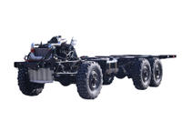 Novo chassi de categoria III de ônibus de 28 + 2 lugares com 190 cavalos de potência_DF 2,5 toneladas 240 canhão de aço pequeno com tração nas seis rodas EQ2082 chassi especial off-road cotação_6 * 6 clássico 25Y personalizado 18/20/23/25/28/30/35 tamanho médio e configuração de ônibus