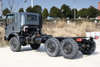  Modificação do chassi do caminhão off-road EQ2082_DF Configuração de caminhão pequeno off-road 'Bobcat' de cabeça chata com tração nas seis rodas_6 * 6 Chassi do veículo especial 'Bobcat'