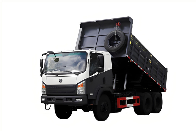 EQ2082 melhorado dumper de pneus duplos_6 * 6 DF dumper off-road de cabeça chata de 2,5 toneladas_ veículo especial off-road com tração nas seis rodas da série 'Bobcat'