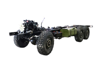 EQ2100E6D/EQ2102 caminhão especial off-road categoria III chassis_245/246 tração nas seis rodas 140 caminhão de transporte_6×6DFveículo militar clássico de 190 cavalos de potênciaChassi de caminhão