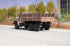 Canhão de aço pequeno de 2,5 toneladas de vidro duplo EQ2082 caminhão especial off-road_DF Tração nas seis rodas 240 carga 170 cavalos de potência_6 * 6 caminhão de transporte de engenharia clássico 25Y