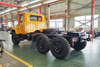 Grande canhão de aço pequeno de 2,5 toneladas de vidro EQ2082 chassi_nova corDFcaminhão off-road 240 configuração de 170 cavalos_6 * 6 chassi de veículo especial clássico 25Y