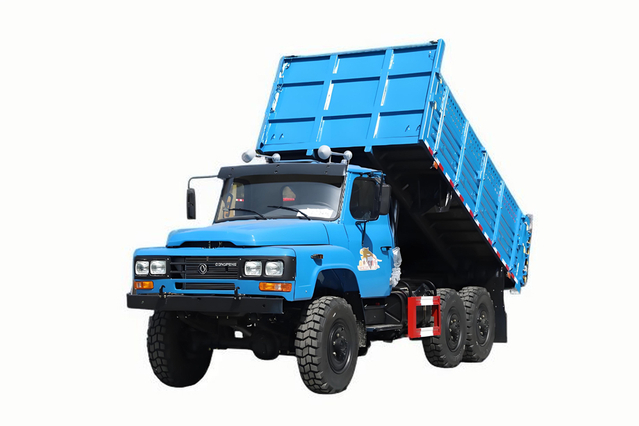 EQ2082 caminhão basculante especial off-road_DF canhão de aço pequeno de 2,5 toneladas com tração nas seis rodas 240 carga 170 cavalos de potência basculante_6 * 6 caminhão de transporte de engenharia clássico 25Y