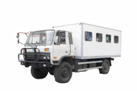 Chassi EQ2070 com tração nas quatro rodas modificado 153 van off-road_4×4DFÔnibus 190 cavalos de potência 4×4 diesel de três toneladas e meia_20/24/28/32/40 lugares cabine