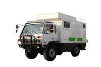 EQ2070 off-road modificado com tração nas quatro rodas RV_190 cavalos de potência 4 × 4, transportador de tropas a diesel de três toneladas e meia e veículo recreativo_DF153 veículo especial
