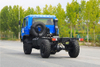 EQ2070 modificação de chassi de cabine plana semi-145 de eixo duplo_4 × 4 exportação de chassi de veículo especial off-road_fabricante de caminhão off-road com tração nas quatro rodas