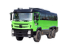 Carro de passageiros de 25 + 2 lugares, 210 cavalos de potência, tração nas seis rodas, EQ2100 / 2102, cotação de modificação_18/20/23/28/30/35 lugares, linha direta do fabricante de microônibus_DFveículo especial off-road 6x6, configuração personalizada do chassi 240/245/246
