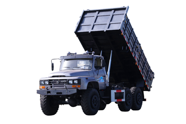 190 cavalos de potência EQ2100E6D novo dumper dedicado off-road_veículo de transporte de 245 pontas com tração de seis rodas_6 × 6 clássico dumper de veículo militar de cabeça longa