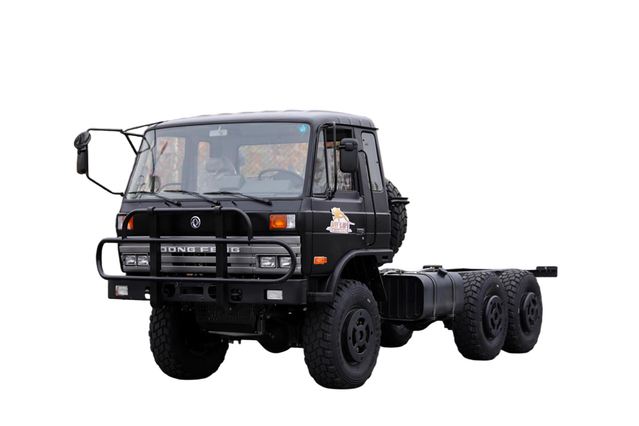 Chassi de caminhão especial off-road EQ2102G de 190 cavalos de potência_tração nas seis rodas 245 cabeça chata 153 veículo de transporte_6 × 6 DFveículo militar clássico de 210 cavalos de potência veículo de carga tipo II plataforma