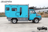 RV off-road com tração nas quatro rodas 4 × 4 Iveco_Caravana de viagem ao ar livre personalizada com tração nas quatro rodas_Modificação de RV autopropelido multifuncional doméstico
