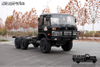 190 cavalos de potência DF chassi EQ2102 com tração nas seis rodas_246 caminhão de armas chassi especial_6 × 6 transportador de pessoal Veículo militar com arma de aço pequena de 3,5 toneladas