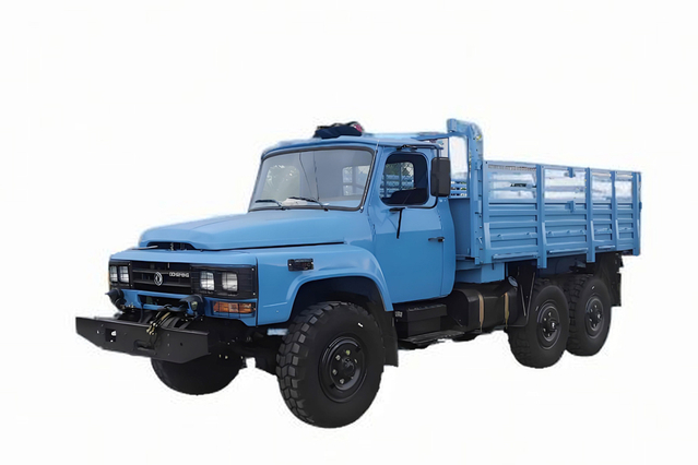 EQ2082 caminhão pontiagudo especial off-road_DF canhão de aço pequeno de 2,5 toneladas com tração nas seis rodas 240 carga 170 cavalos de potência_6 * 6 personalização clássica do caminhão de transporte de engenharia 25Y