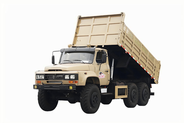 Dump EQ2100E6D modificação especial off-road_tração nas seis rodas 245 ponta 140 dump_6×6DFcarro de estrada clássico de 190/210 cavalos de potência