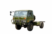 DFEQ2070 pelotão semi-145 chassi de transporte de pessoal_4 × 4 veículo especial off-road exportação de arma de aço pequena de 3,5 toneladas_190 cavalos de potência personalização de caminhão com tração nas quatro rodas