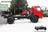 Chassi de caminhão pequeno com tração 4 × 2 esquerda / direita e 160 cavalos de potência para exportação_ Fabricante de modificação de chassi de micro caminhão pequeno_DFModificação de chassi de caminhão leve