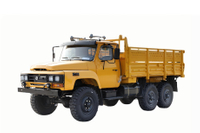 Caminhão especial off-road EQ2082 de cabeça longa_DF canhão de aço pequeno de 2,5 toneladas com tração nas seis rodas 240 carga 170 cavalos de potência_6 * 6 personalização clássica do caminhão de transporte de engenharia 25Y