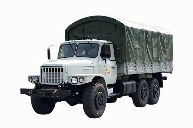 Caminhão especial off-road de transporte de pessoal clássico EQ2100E6D_veículo de transporte de seis rodas com tração de 245 pontas e 140_190 cavalos de potência 6 × 6 veículo militar de cabeça longaCaminhão