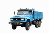 Novo caminhão pontiagudo especial off-road EQ2082_DF canhão de aço pequeno de 2,5 toneladas com tração nas seis rodas 240 carga 170 cavalos de potência_6 * 6 personalização clássica do caminhão de transporte de engenharia 25Y